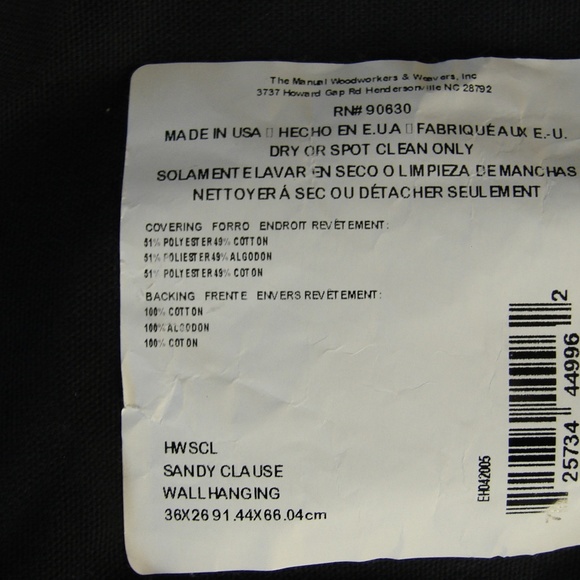 Christmas Holiday Tropical Beach Scene Coastal Wall Hang Tapestry and Hang Rod - Picture 6 of 9